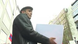 CLEAN : Armenians hold Brussels protest against Karabakh conflict News Clip