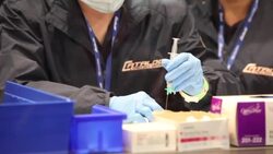 CLEAN : Mass vaccination site partially opens at Fenway Park in Boston News Clip