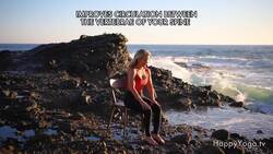 Tight, Stiff Back? 3 Chair Yoga Moves to Loosen Up & Release Tension Instructional Video
