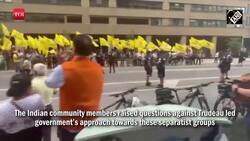Indians vs. Khalistanis: Indian diaspora in Canada waves tricolour to counter Khalistani protests News Clip