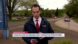 State police: 4 people killed in wrong-way crash on Route 15 in Stratford News Clip