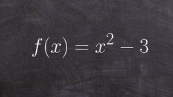 How to describe and graph a vertical translation of a quadratic function Instructional Video