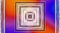 Moving abstract geometric pattern. Stock Footage