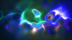 Plasma, thunderstorm abstract space, 3d rendering background Stock Footage