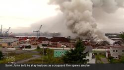 Toxic smoke forces Saint John residents to shelter in place News Clip