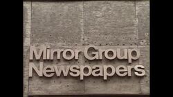 Mirror Group Newspapers HQ News Clip