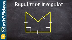 Learn to classify a polygon regular or irregular ex 3 Instructional Video