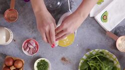 Savoury Spinach Pancake With Avocado And Cheese I Recipe Instructional Video