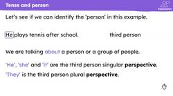 Simple present, past and future tense Instructional Video