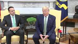 Trump hosts Irish Prime Minster amid virus spread Instructional Video
