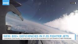 Pentagon Finds Over 800 Defects In Lockheed Fighter Jets News Clip