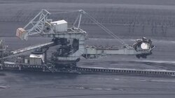 Aerial views of Drax power station... News Clip