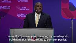 Labour will ‘turn page on era of acrimony’ with EU and improve trade deal says David Lammy News Clip