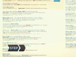 How to Name a Star Instructional Video