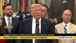 Trump vows to send the National Guard to Chicago News Clip