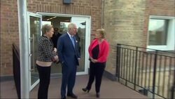 Prince Charles visits Cambridge News Clip