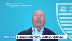 Seeing The Least Responsible Macroeconomic Policy in 40 Years: Summers News Clip