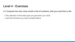 Practical Python: Learn Python Basics Step by Step- Python 3 - Python Level 4: Exercises Instructional Video
