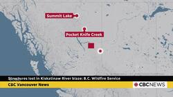 Structures lost in Kiskatinaw River blaze: B.C. Wildfire Service News Clip
