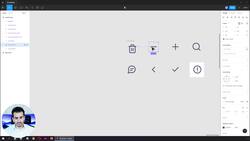 Figma for UIUX Master Web Design in Figma - Exercise: How to Move Elements Around Instructional Video