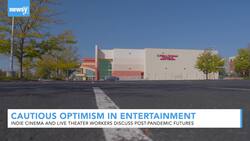 Cautious Optimism In Cinema And Live Theater As Pandemic Continues News Clip