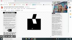 Digital Notan Design with Google Drawing Instructional Video
