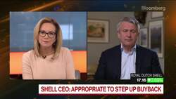 Shell CEO: It Was Appropriate to Step Up Buyback News Clip