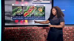 Scattered rainfall on its way to Brooklyn; scorching-hot feel-like temperatures return Sunday News Clip