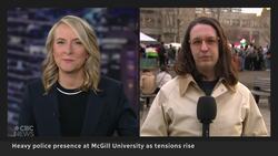 Pro-Palestinian and pro-Israeli groups face off at McGill News Clip