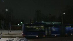 CLEAN : Scene outside Russian Embassy after Sweden expels Russian diplomat News Clip