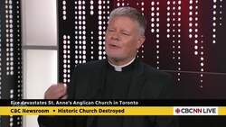 'Utterly grand' Toronto church destroyed by fire, says parish priest News Clip