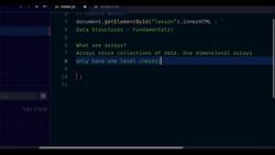 JavaScript Mastery from Zero to Hero - Prepare for Coding Interviews - What Are Arrays and Dimensions in JavaScript Instructional Video