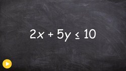 How to graph a linear inequality in standard form and shade Instructional Video