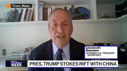 Lack of market reaction to U.S.-China tensions shouldn't make people complacent: Summers News Clip