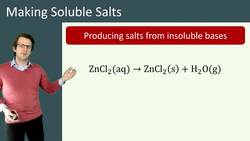 Making Soluble Salts: Producing Salts from Insoluble and Soluble Bases. Instructional Video