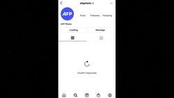 CLEAN : Screen recording of Instagram not loading during social apps outage News Clip
