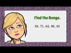 Finding the Range in a Data Set Instructional Video