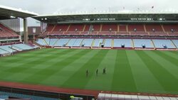 Villa Park Pitch Shots News Clip