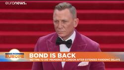 'No Time to Die': Premiere of much-delayed James Bond film in London News Clip