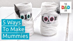 5 DIY Mummy Crafts Instructional Video