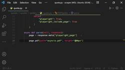 Web Scraping Tutorial with Scrapy and Python for Beginners - Rendering Websites to PDF Instructional Video