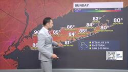 HEAT ALERT: Heat advisory continues for parts of Long Island; afternoon storms expected News Clip