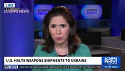 US halts weapons shipments to Ukraine News Clip