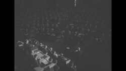 Scenes of Pres. Roosevelt's political life during World War II; with Churchill, Stalin, Chiang Kai-Shek, Madame Chiang, Marshall and others News Clip