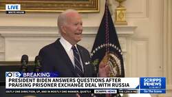 Biden talks about prisoner swap being personal News Clip
