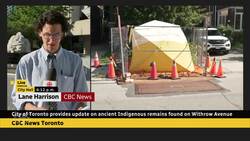 Toronto provides update on ancient Indigenous remains found on Withrow Avenue News Clip