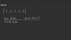 Statistics & Mathematics for Data Science and Data Analytics - Mean Instructional Video