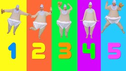 5 Little Babies Jumping On The Bed Nursery Rhyme with Bella & Beans Instructional Video