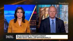Blackstone's Scott Sees Credit Markets as Defensive News Clip