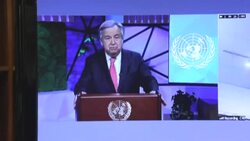 CLEAN : Global energy system 'broken', pushing us towards 'catastrophe': UN Chief Guterres News Clip